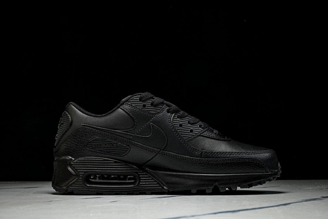 CZ5594-001 AIR MAX 90 LTR CLASSIC SPORTS SHOES FOR MALE AND FEMALE COUPLES BLACK/INKINESS
