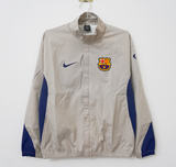 Barcelona Grey & Navy Track Jacket