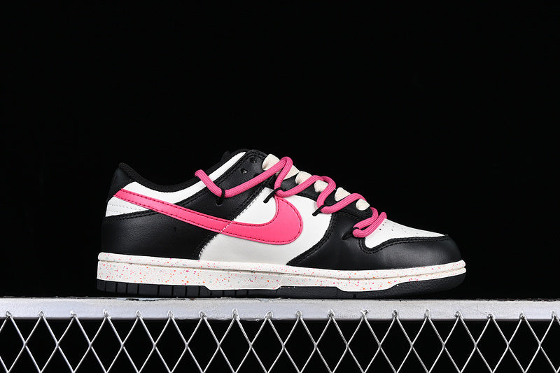 【280】[FD4623-131]-[DUNK LOW MULTI COLOR WHITE/BLACK/PINK]-[WOMAN:36-41]