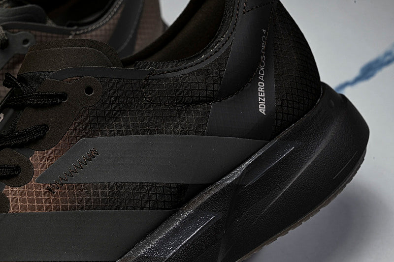 KH8442 ADIZERO ADIOS PRO 4 BROWN/AURORA COFFEE METALLIC/AURORA COFFEE