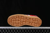 ORIGINALS GAZELLE BOLD CASUAL SNEAKERS RED/WHITE/BROWN