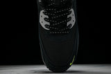 【250】FQ2377-001 AIR MAX 90 RETRO AIR CUSHIONED RUNNING SHOES BLACK/LIGHT GRAY/GREEN