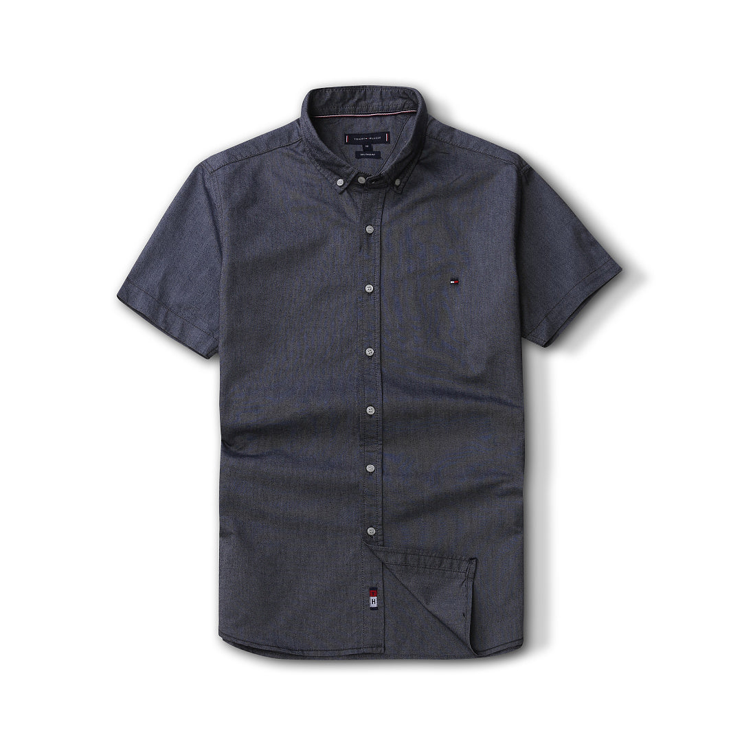 HA614#TommyShort Sleeve (Two-Ply Fine Oxford)