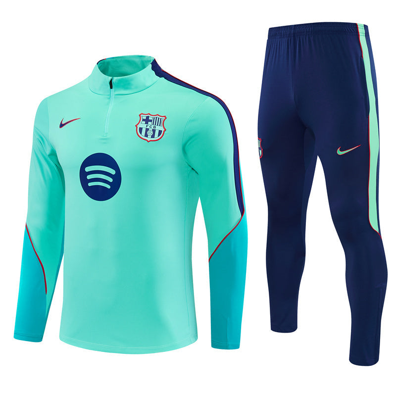 26-27 Season Barcelona Lake-Blue Color Football Sweater Set