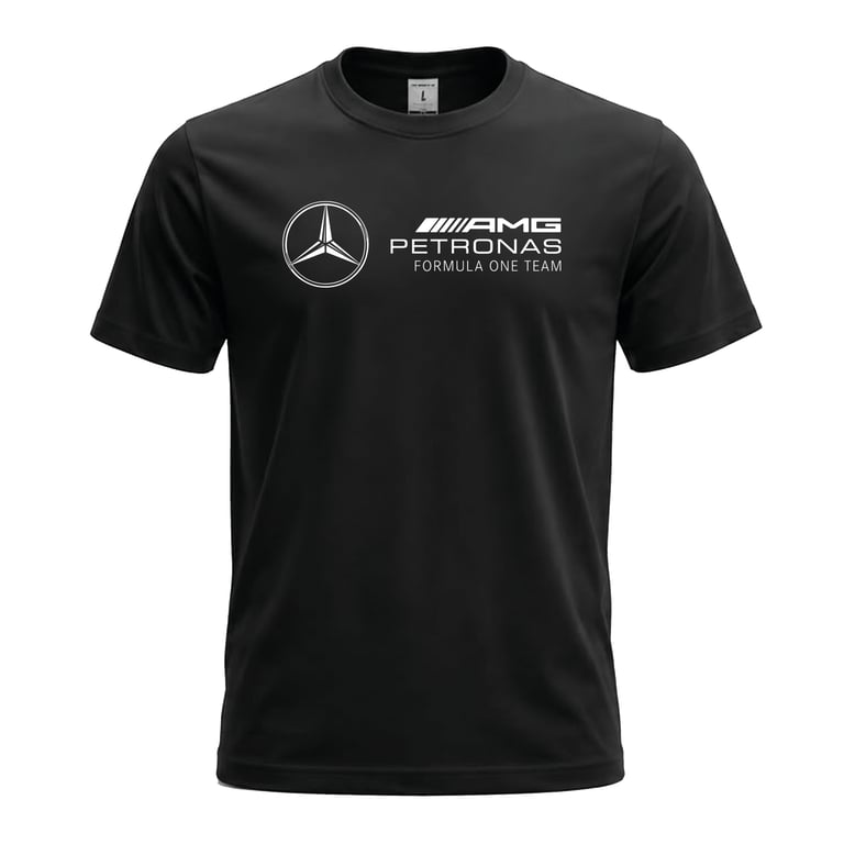 Mercedes Petronas Black T-Shirt