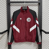 Ajax Burgundy Windbreaker