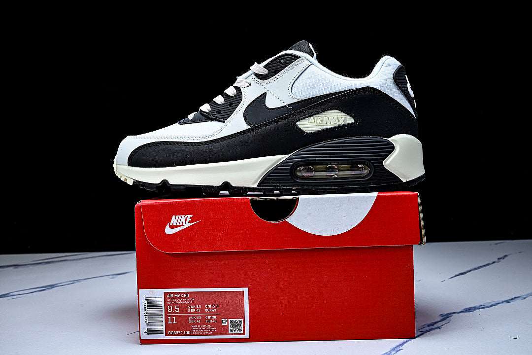 DQ8974-100 AIR MAX 90 WHITE/BLACK-PHANTOM-COCONUT MILK