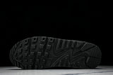 AJ1285-019 AIR MAX 90 RETRO AIR CUSHIONED RUNNING SHOES BLACK/INKINESS