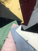 HA614#TommyShort Sleeve (Two-Ply Fine Oxford)