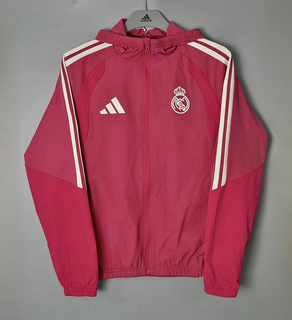 Real Madrid Pink Windbreaker