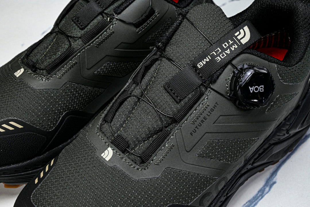 【360】9993 MEN S 25 SPRING SUMMER OUTDOOR BREATHABLE TRAIL SHOES BLACK/BROWN/DARK GRAY