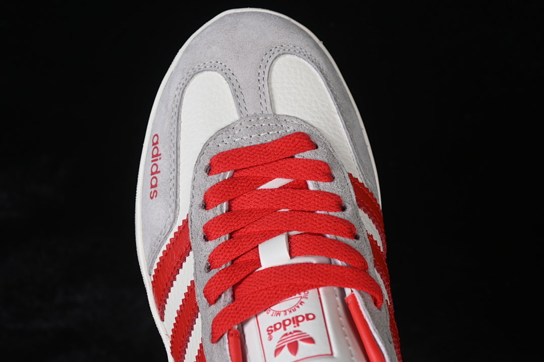 ORIGINALS GAZELLE INDOOR CASUAL SHOES RED/WHITE/GREY