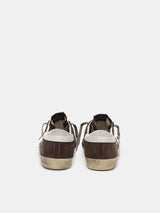 golden goose Super-Star sneakers in suede with silver star