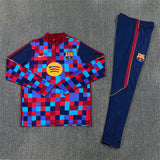 26-27 Season Barcelona Red-Blue Color Football Sweater Set