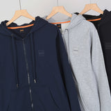 Boss Hooded Zip-Up Sweatshirt Jacket