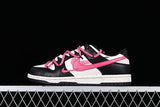 【280】[FD4623-131]-[DUNK LOW MULTI COLOR WHITE/BLACK/PINK]-[WOMAN:36-41]