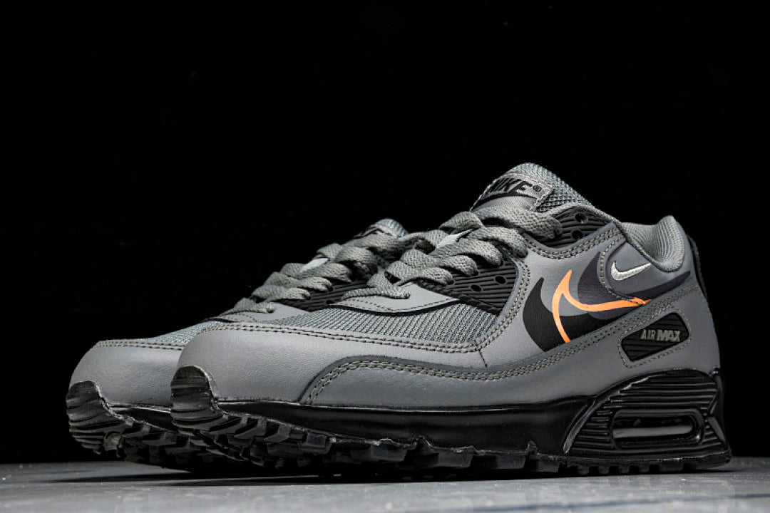 FN7810 001 AIR MAX 90 BLACK/GREY/ORANGE