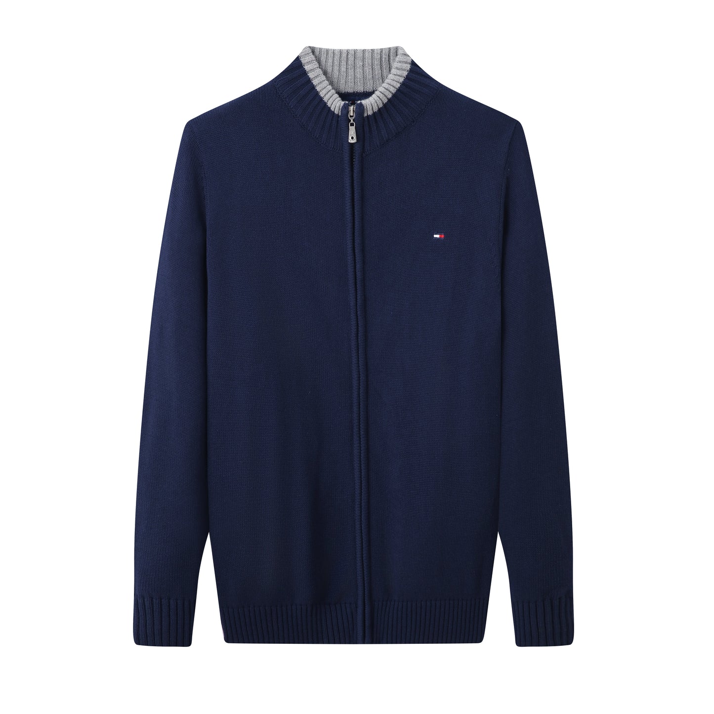 6116:tommyZip Cardigan Thick Version same as official website M-XXL