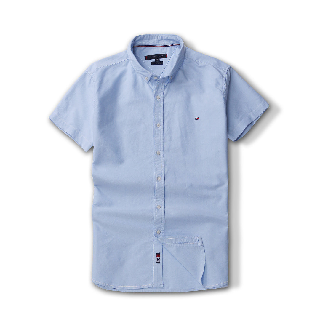 HA614#TommyShort Sleeve (Two-Ply Fine Oxford)