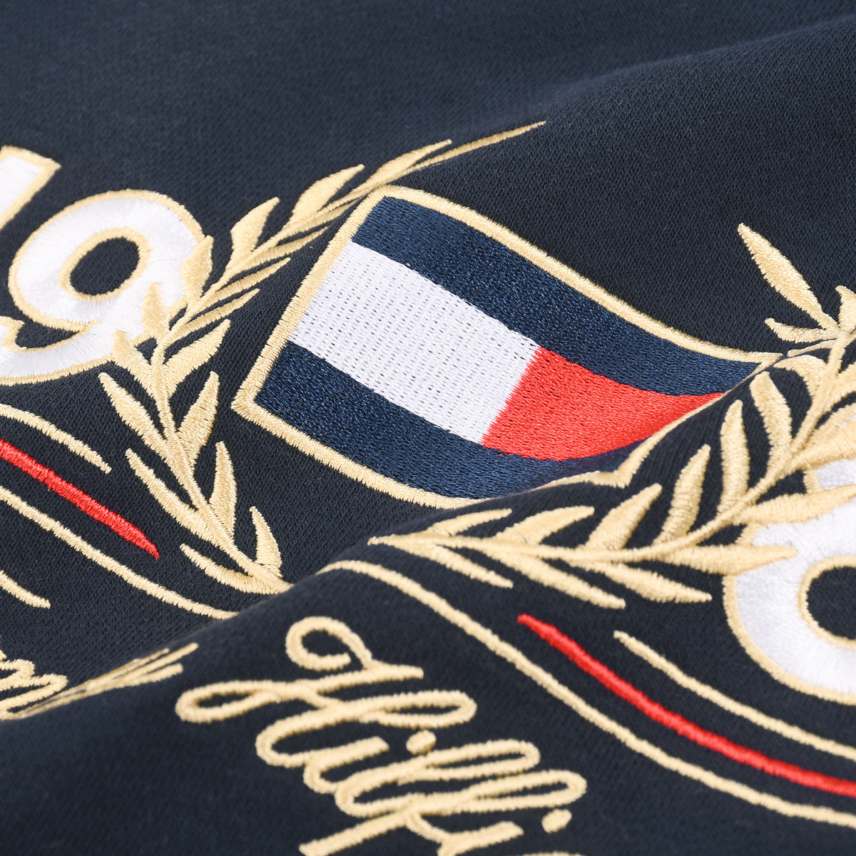 TommyEmbroideryCrew Neck Sweatshirt