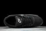 HV4517-002 AIR MAX 90 RETRO AIR CUSHIONED RUNNING SHOES BLACK/LIGHT GRAY