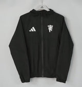 Manchester United Black Windbreaker