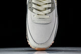 AJ1285-018 AIR MAX 90 TRENDY COUPLE LOW TOP AIR CUSHIONED CASUAL WHITE/LIGHT GRAY/BEIGE