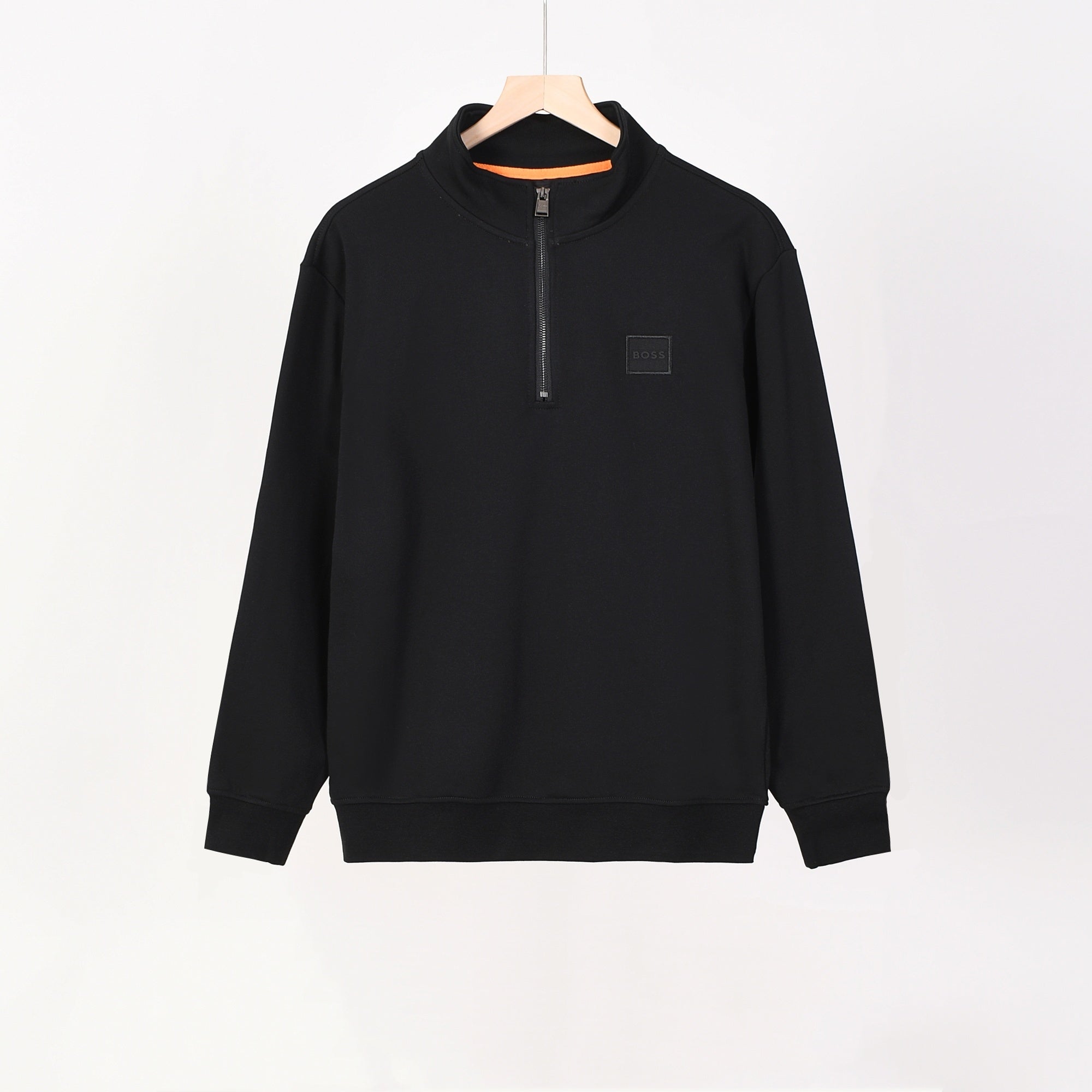 Boss Half-Zip Stand-Collar Sweatshirt 600