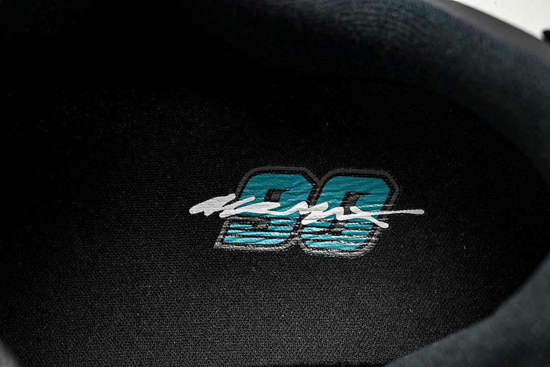 IF0670-002 AIR MAX 90 RETRO AIR CUSHIONED RUNNING SHOES BLACK/ANTHRACITE/SKY BLUE