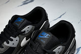 DR0145-002 AIR MAX 90 RETRO AIR CUSHIONED RUNNING SHOES BLACK/WHITE