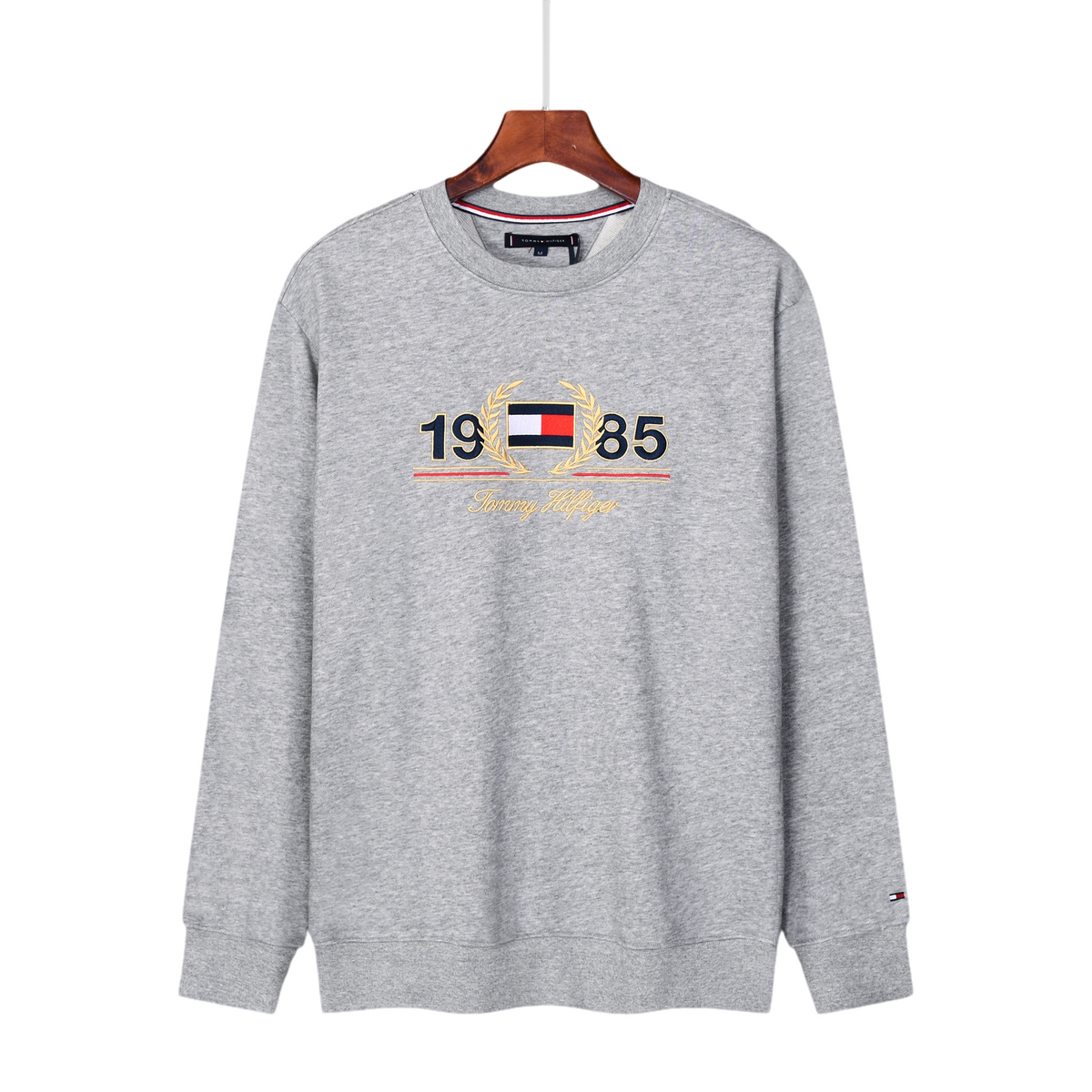 TommyEmbroideryCrew Neck Sweatshirt