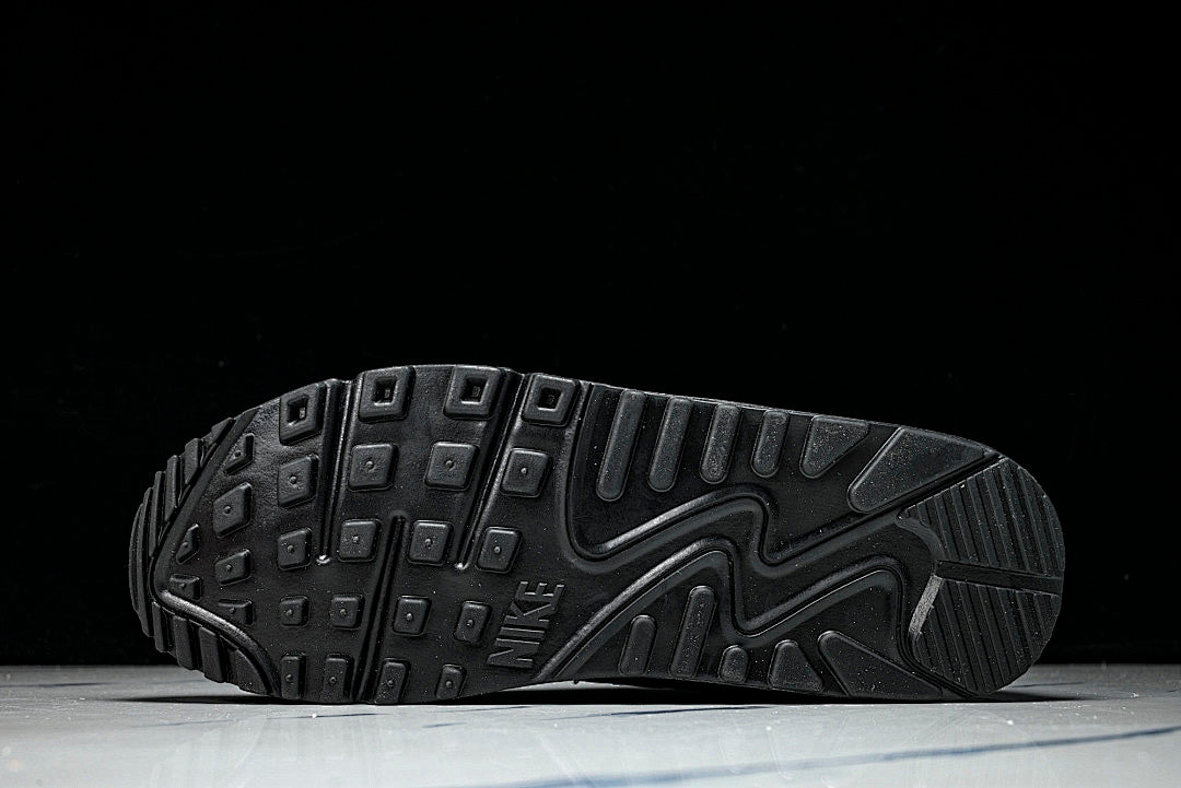 DZ4504-003 AIR MAX 90 RETRO AIR CUSHIONED RUNNING SHOES BLACK/INKINESS