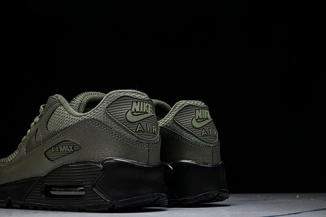 HQ3828-200 AIR MAX 90 RETRO AIR CUSHIONED RUNNING SHOES ARMY GREEN/MATCHA GREEN