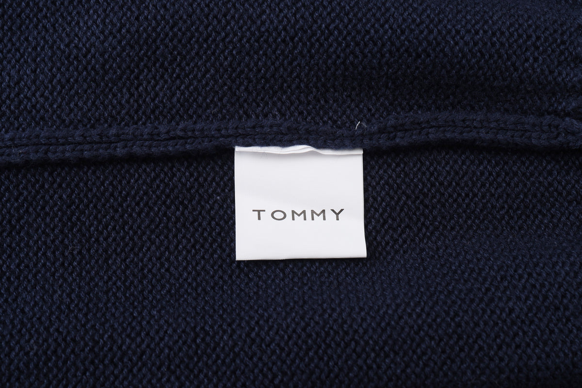 6116:tommyZip Cardigan Thick Version same as official website M-XXL