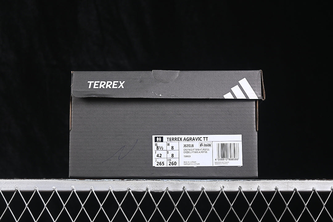 TERREX AGRAVIC TT GREY TWO/CLOUD WHITE/REFLECTIVE SILVER