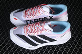 TERREX AGRAVIC SOLE-BOOSTING RUNNING SHOES WHITE/BLACK/PINK