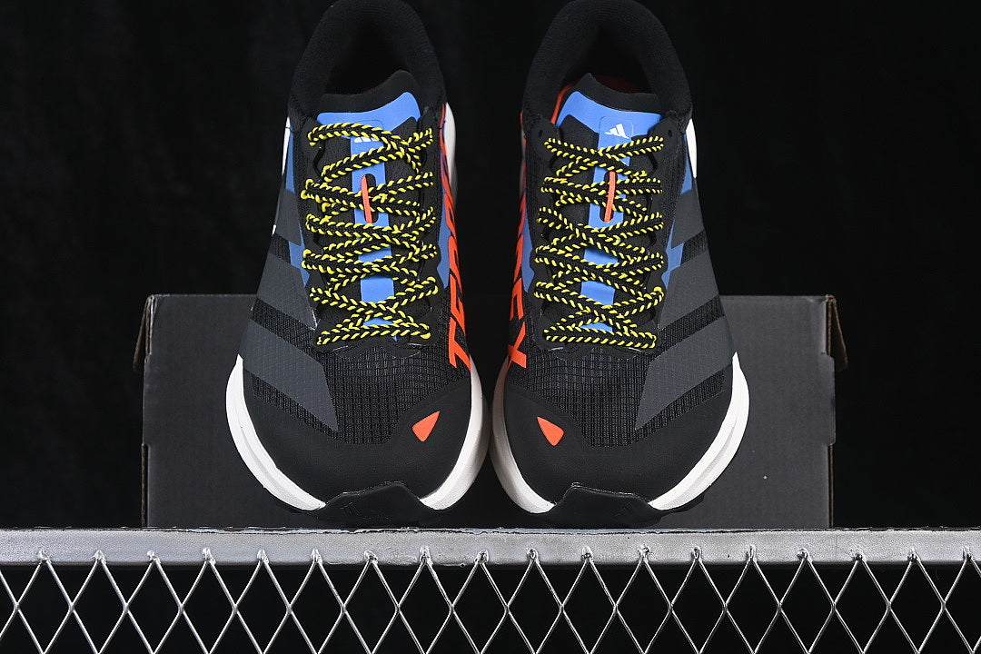 TERREX AGRAVIC TT BREATHABLE RUNNING SHOES BLACK/BLUE/WHITE