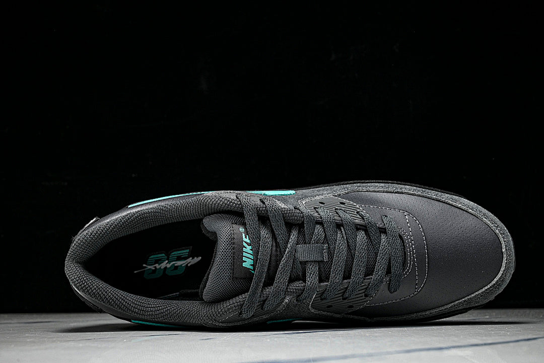IF0670 002 AIR MAX 90 BLACK CLEAR JADE DARK SMOKE GREY/CLEAR JADE II/BLACK/WHITE