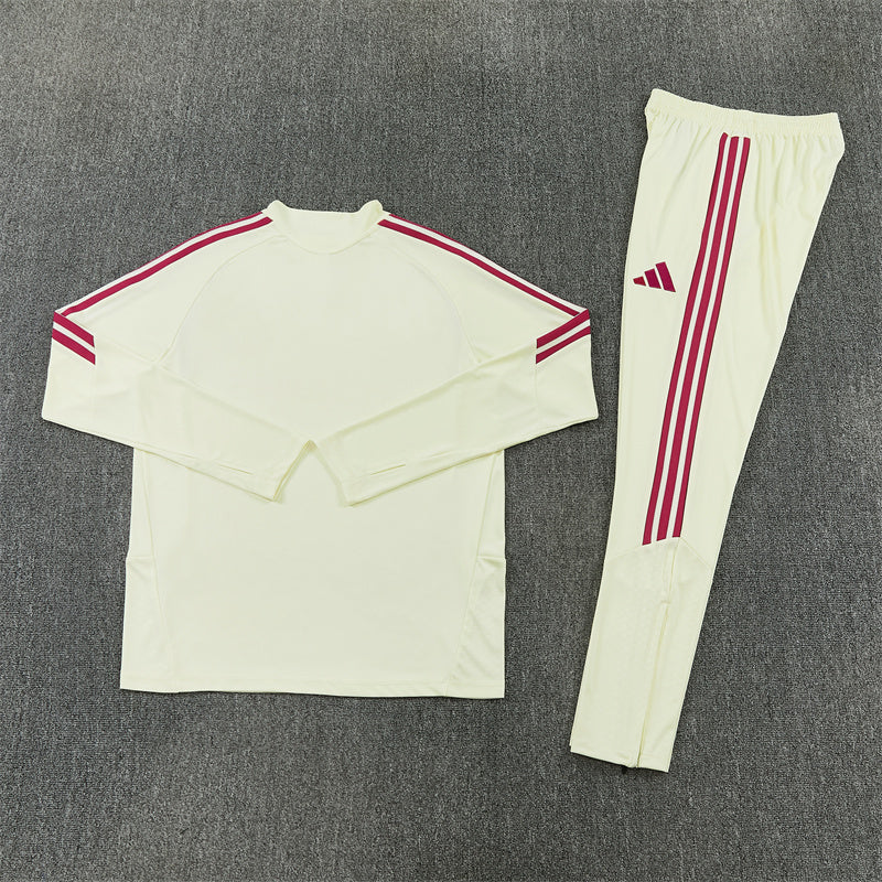 26-27 Season Real Madrid Light-Yellow Color Football Sweater Set