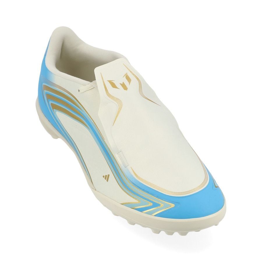 adidas F50 Messi League TF El Ultimo Tango - Ivory/Semi Blue Burst/Icey Blue