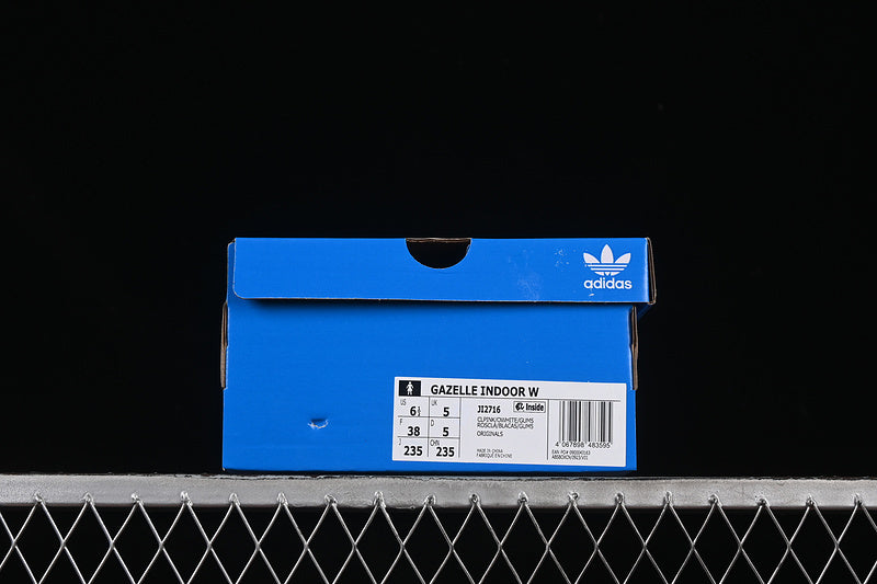 【280】[JI2716]-[ORIGINALS GAZELLE INDOOR CLEAR PINK/OFF WHITE/GUM]-[WOMAN:35.5-40]