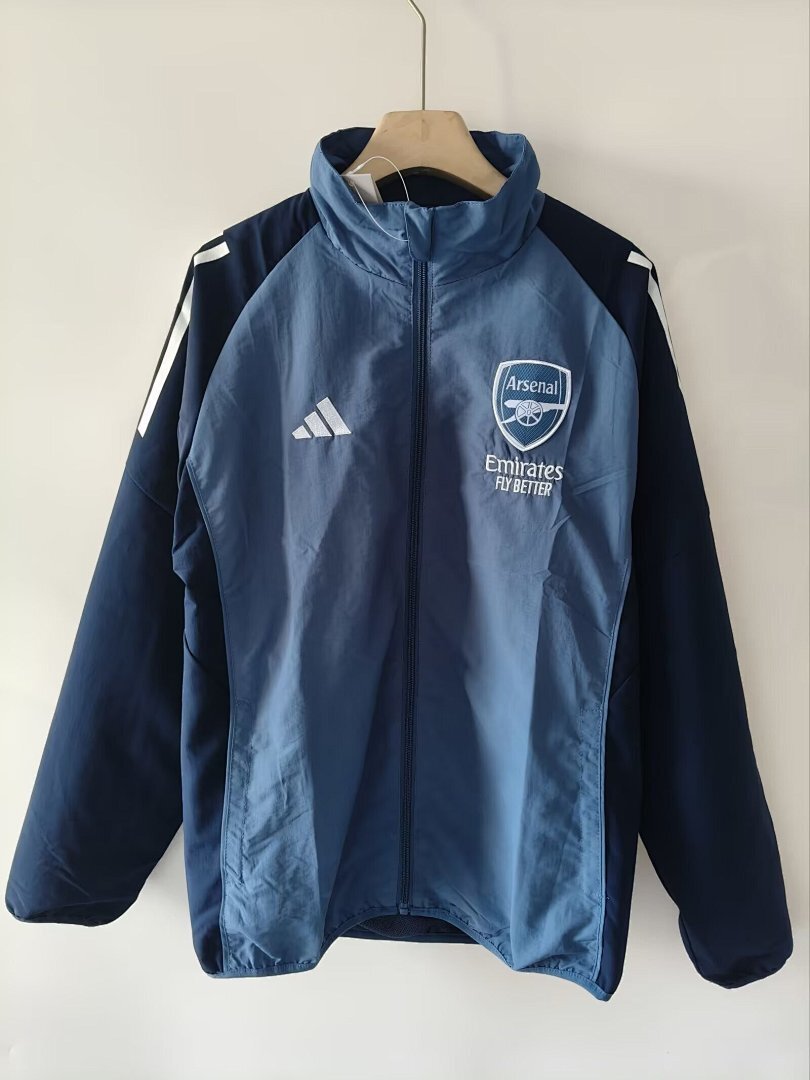 Arsenal Blue Windbreaker