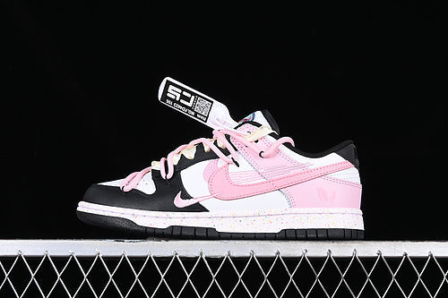 【290】[FD4623-155]-[DUNK LOW MULTI COLOR WHITE/BLACK/PINK]-[WOMAN:36-40]