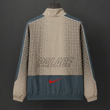2026 England x Palace Training Khaki Grey Track Windbreaker