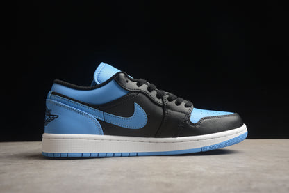 Air Jordan Low 1 Bleu/Noir