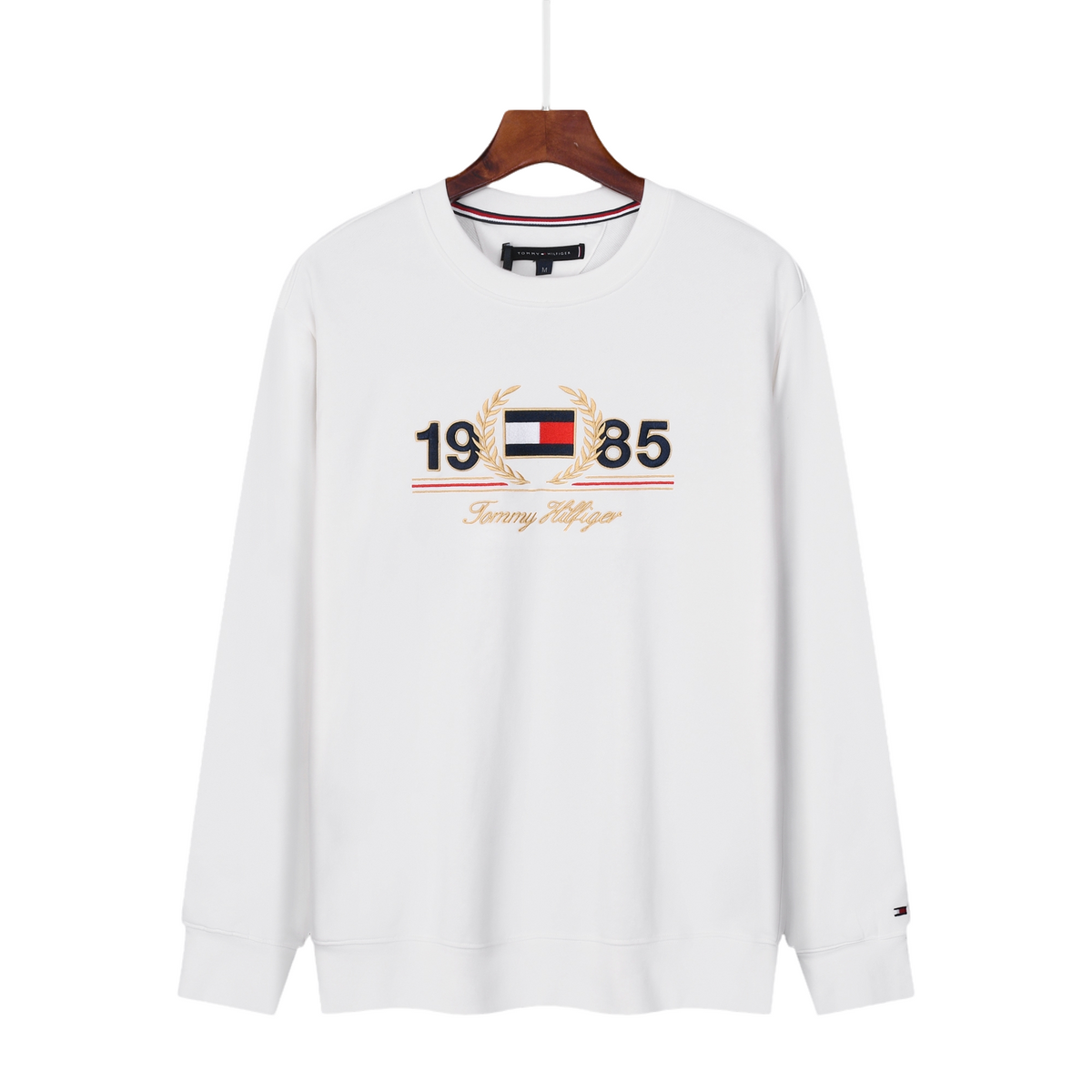 TommyEmbroideryCrew Neck Sweatshirt