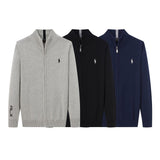 Polo Full-Zip Cotton Hoodie 2122