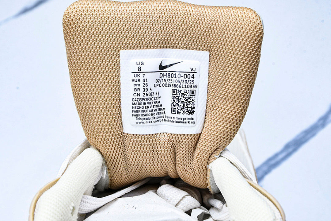 DH8010-004 AIR MAX 90 RETRO AIR CUSHIONED RUNNING SHOES BROWN POWDER/WHITE