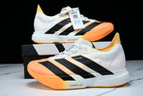 KI4780 ADIZERO ADIOS 4 M LOW-CUT RUNNING SHOES WHITE/ORANGE/BLACK
