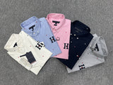 H1062#Print + Large Embroidery